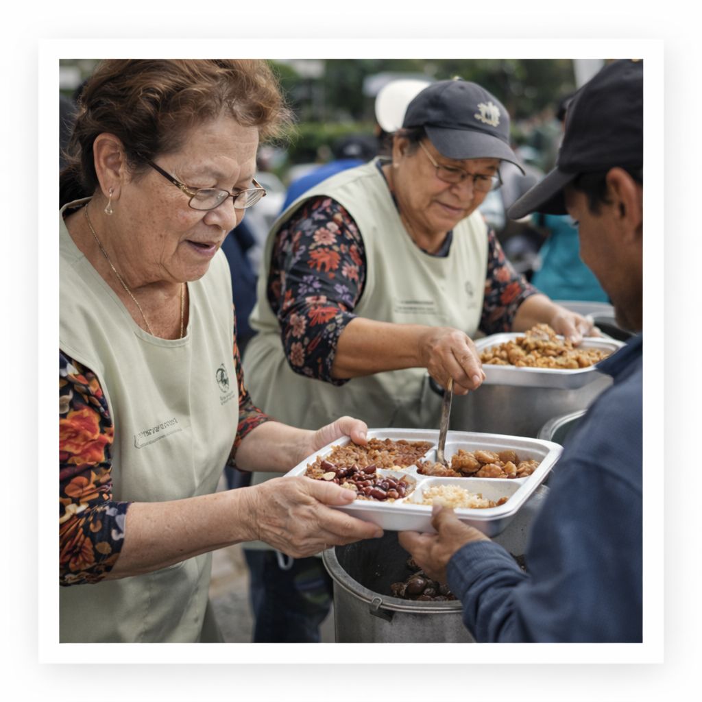 AMEBS provee alimentos a los mas necesitados AMEBS provee alimentos a los mas necesitados